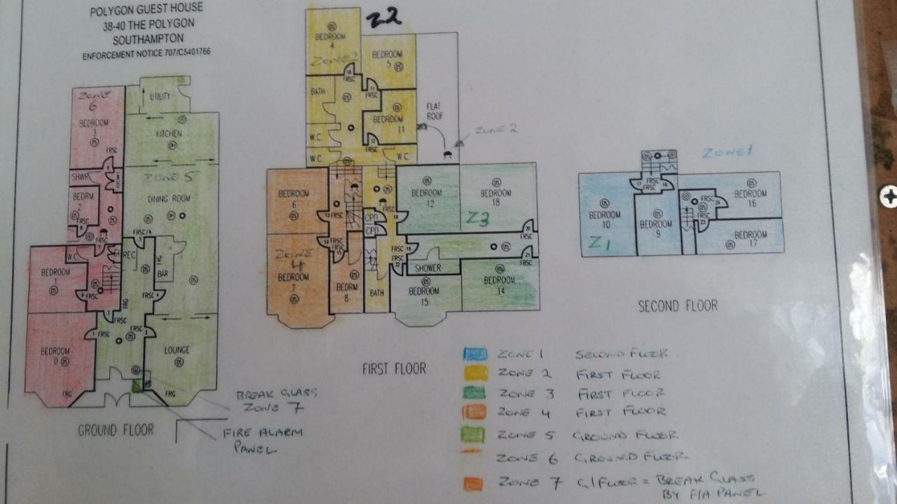 Polygon Guest House Southampton Luaran gambar